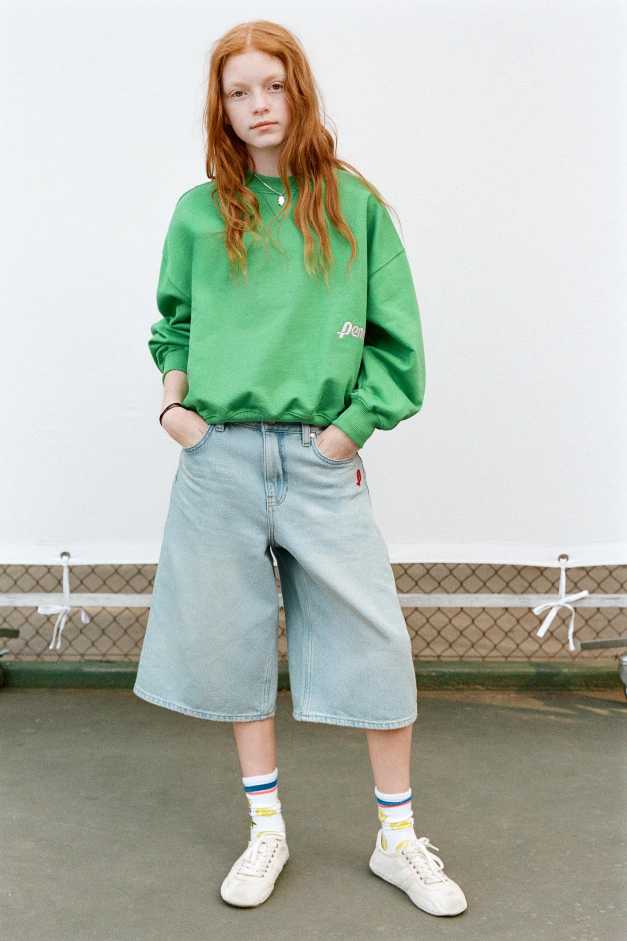 PENN © LONG DENIM SHORTS